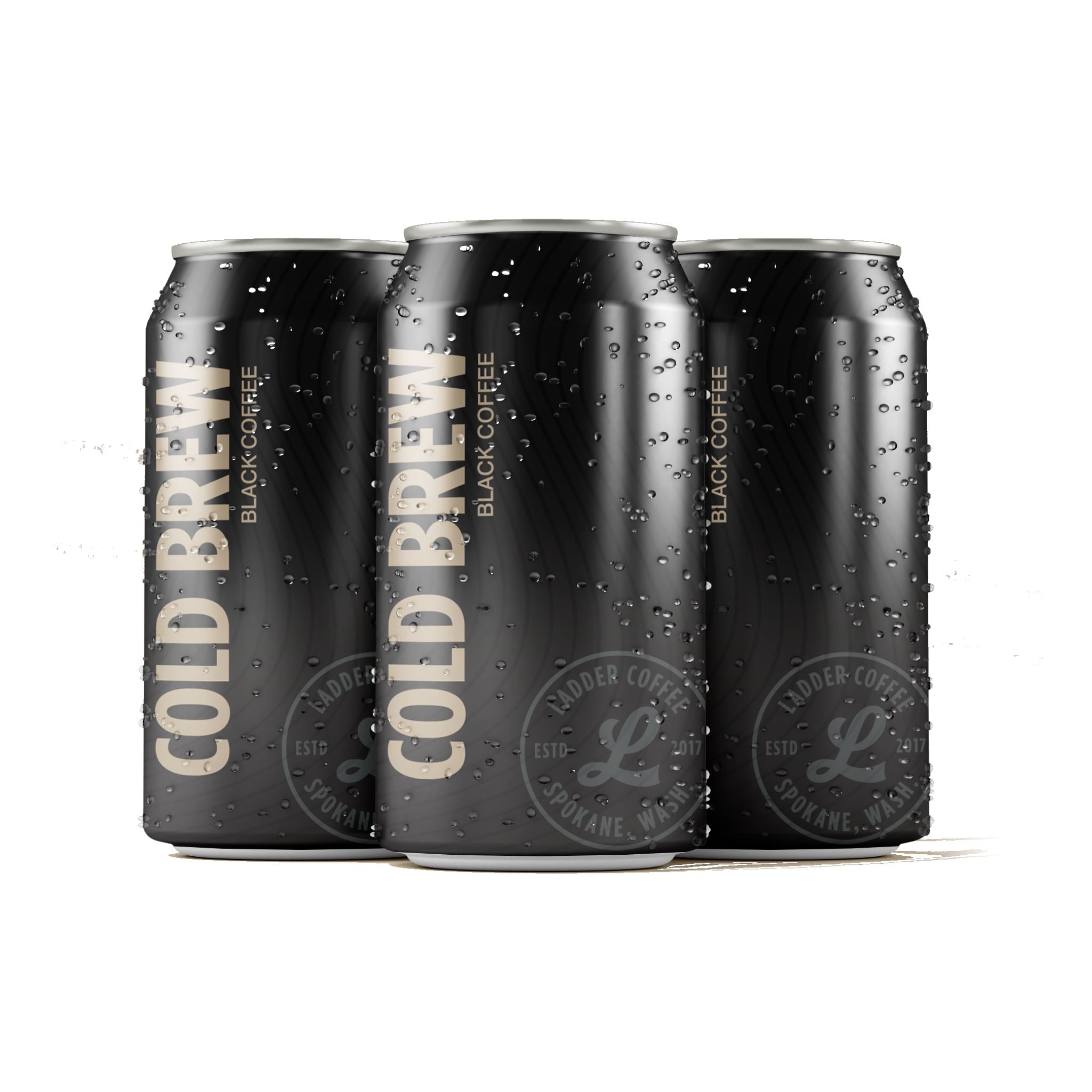 4 Pack Black Cold Brew